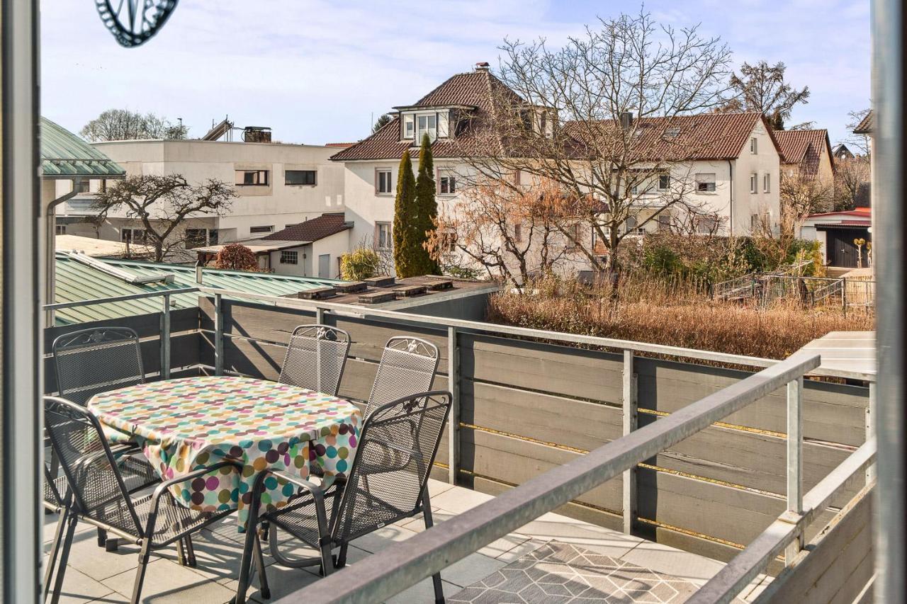 Apartment Fuer Bis Zu 6 Personen Mit Terrasse Und Klima Friedrichshafen Exterior foto